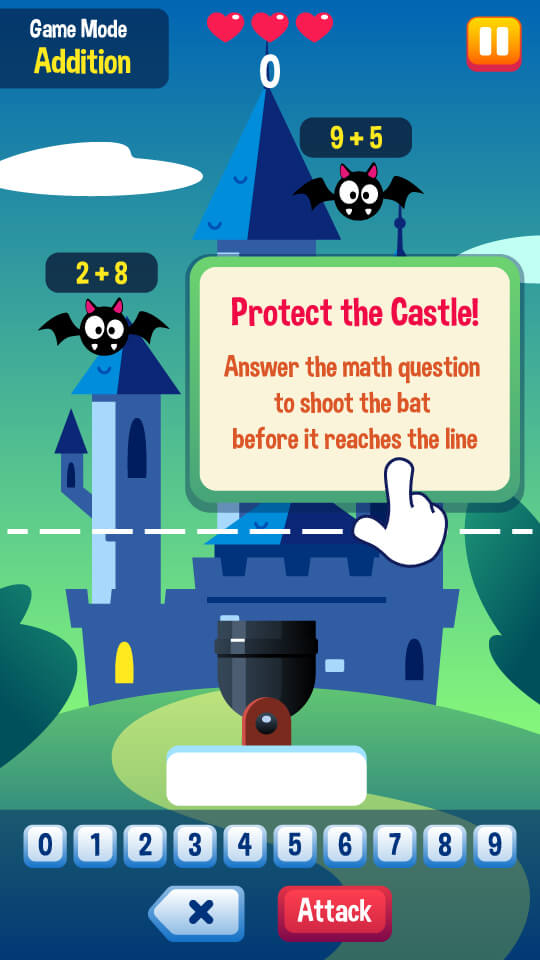Math vs Bat