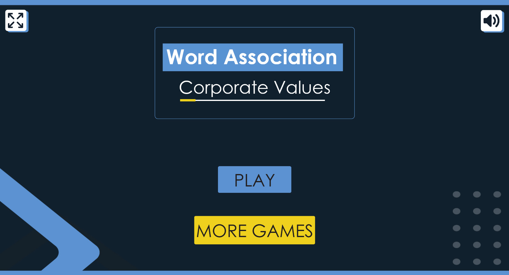 Word Association Corporate Values
